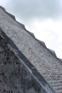 CHICHEN ITZA ~ PYRAMID SERPENT STEPS ~ YUCATAN MEXICO ~ 16x20