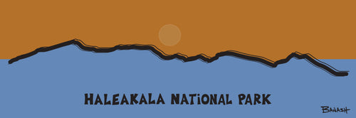 HALEAKALA NATIONAL PARK ~ RIDGE ~ HOUSE OF THE SUN ~ 8x24