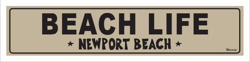 BEACH LIFE ~ NEWPORT BEACH ~ 5x20