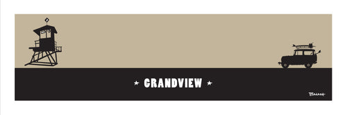 GRANDVIEW ~ TOWER ~ SURF LAND CRUISER II ~ LEUCADIA ~ 8x24