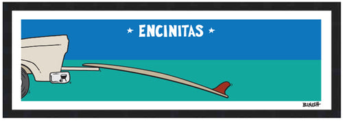 ENCINITAS ~ TAILGATE SURFBOARD ~ 8x24
