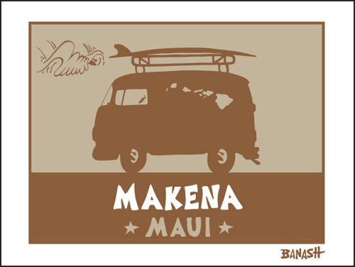 MAKENA ~ SURF BUS ~ 16x20