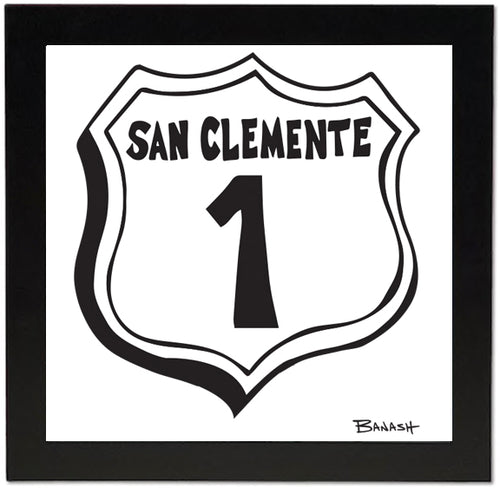 SAN CLEMENTE ~ HWY 1 ~ 12x12