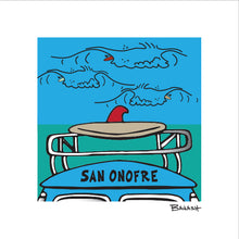 Load image into Gallery viewer, SAN ONOFRE ~ WAVE RIDER ~ 6x6