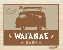 Load image into Gallery viewer, WAIANAE ~ SURF BUS ~ CATCH SAND ~ 16x20