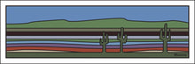 Load image into Gallery viewer, MOAB ~ 3 CACTUS ~ DESERT LINES ~ 1:3