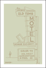 Load image into Gallery viewer, 5TH AVE ~ OLD TOWN ~ MOTEL ~ DRIFTWOOD ~ 2:3