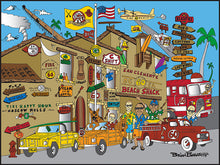 Load image into Gallery viewer, ORANGE COUNTY FIRE AUTHORITY ~ STATION 60 ~ BEACH SHACK ~ SAN CLEMENTE ~ 3:4