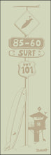 Load image into Gallery viewer, CARDIFF BY THE SEA ~ 85-60 ~ LONGBOARD ~ SURF XING ~ DRIFTWOOD ~ 1:3