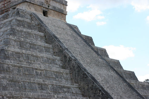 CHICHEN ITZA ~ PYRAMID ~ SERPENT STEPS II ~ YUCATAN MEXICO ~ 16x20