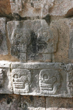 Load image into Gallery viewer, CHICHEN ITZA ~ SKULL CARVING ~ YUCATAN MEXICO ~ 16x20