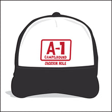 Load image into Gallery viewer, A-1 CAMPGROUND ~ JACKSON HOLE ~ GRAPHIC HAT