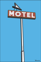Load image into Gallery viewer, ROUTE 66 ~ MOTEL ~ SIGN POST ~ ARROW ~ 2:3