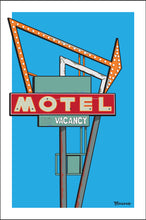 Load image into Gallery viewer, ROUTE 66 ~ MOTEL ~ ARROW SIGN POST ~ 12x18