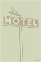 Load image into Gallery viewer, ROUTE 66 ~ MOTEL ~ SIGN POST ~ ARROW ~ LARGE ~ DRIFTWOOD ~ 12x18