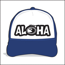 Load image into Gallery viewer, ALOHA ~ FOAM ~ TEAM RIDER ~ HAWAI'I ~ GRAPHIC HAT