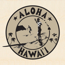 Load image into Gallery viewer, ALOHA ~ HAWAI&#39;I ~ WAIKIKI ~ WAIKIKI SOUL SURFER ~ 1:1