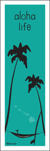 HAWAI'I ~ ALOHA LIFE ~ HAMMOCK ~ SHAKA ~ SURFBOARD ~ 1:3