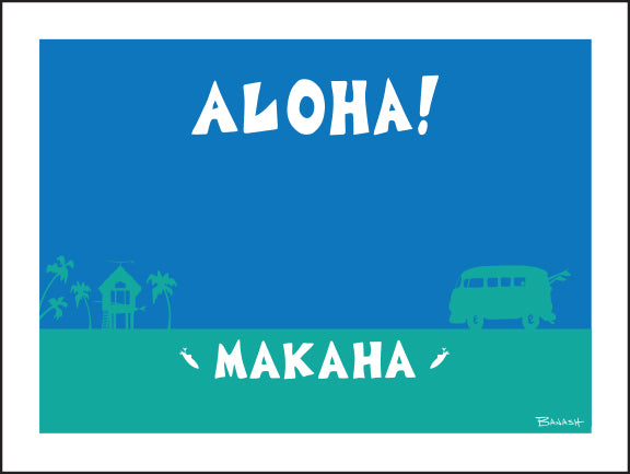 ALOHA ~ MAKAHA ~ WAI'ANAE TOWN ~ SURF BUS ~ 3:4