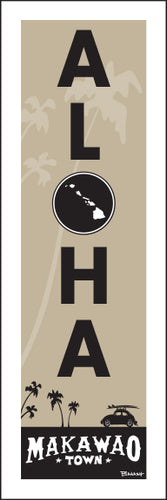 MAKAWAO TOWN ~ ALOHA ~ 1:3