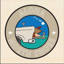 Load image into Gallery viewer, NORTH SHORE ~ O&#39;AHU ~ ALOHA ~ TAILGATE SURF GREM ~ 1:1