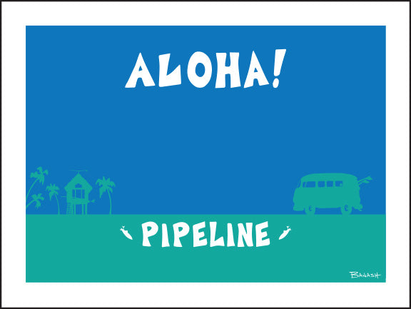 ALOHA ~ PIPELINE ~ HALE'IWA ~ SURF BUS ~ 3:4