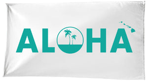 ALOHA ~ PALMS ~ BEACH TOWEL ~ 30x60