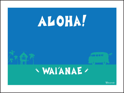 ALOHA ~ WAI'ANAE TOWN ~ SURF BUS ~ 3:4