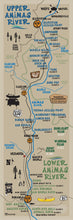 Load image into Gallery viewer, ANIMAS RIVER ~ UPPER LOWER RAPIDS ~ LEGEND ~ DURANGO ~ COLORADO ~ 1:3