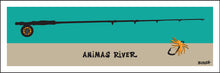 Load image into Gallery viewer, ANIMAS RIVER ~ FLY FISH ROD ~ 8x24