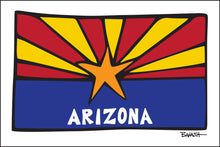 Load image into Gallery viewer, ARIZONA ~ SUNRISE ~ ARIZONA ~ FLAG ~ LOOSE ~ 2:3