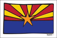 Load image into Gallery viewer, SUNRISE ~ ARIZONA ~ FLAG ~ LOOSE ~ 2:3