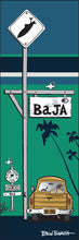 Load image into Gallery viewer, BAJA ~ SURF XING ~ SURF PICKUP TAIL ~ OCEAN LINES