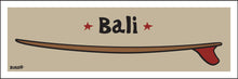 Load image into Gallery viewer, BALI ~ RED FIN ~ SURFBOARD