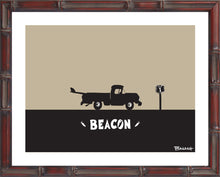 Load image into Gallery viewer, BEACON ~ LEUCADIA ~ SURF PICKUP ~ BLACK N TAN ~ 3:4