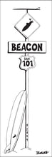 Load image into Gallery viewer, BEACON ~ LEUCADIA ~ SURF XING ~ LONGBOARD ~ 1:3
