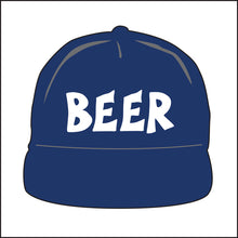 Load image into Gallery viewer, BEER ~ FOAMIE ~ TRUCKER HAT ~ FLAT ~ GRAPHIC HAT
