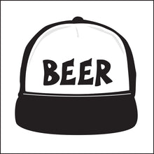 Load image into Gallery viewer, BEER ~ HIGH CROWN ~ FLAT ~ GRAPHIC HAT