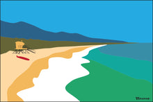 Load image into Gallery viewer, WAILEA ~ MAKENA ~ BIG BEACH ~ TOWER ~ SURFBOARD ~ 2:3