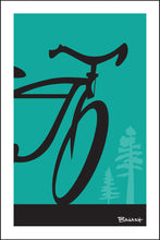 Load image into Gallery viewer, ORIGINAL BIKE ~ FRONT END ~ PINES ~ 12x18