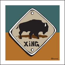 Load image into Gallery viewer, BISON XING ~ 12x12