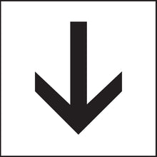 Load image into Gallery viewer, SKI RUN ARROW ~ BLACK DIAMOND ~ ADVANCED ~ 1:1