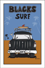 Load image into Gallery viewer, BLACKS ~ SURF ~ LA JOLLA ~ SURF NOMAD TAIL ~ SAND LINES ~ 2:3