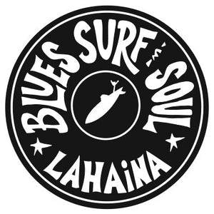 LAHAINA ~ MAUI ~ RED FIN ~ SURFBOARD ~ 8x24