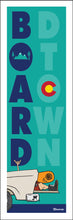 Load image into Gallery viewer, BOARD D-TOWN ~ TAILGATE SNOWBOARD GREM ~ CO LOGO