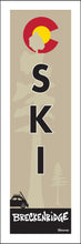 Load image into Gallery viewer, BRECKENRIDGE ~ SKI ~ SKI BUG ~ PINE ~ CO LOGO
