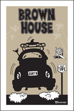 Load image into Gallery viewer, BROWN HOUSE ~ SURF BUG TAIL AIR ~ 12x18