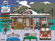Load image into Gallery viewer, BUBBAS BOARDS ~ NORTH COUNTY ~ VINTAGE NEEDLES ~ HWY 550 ~ 16x20