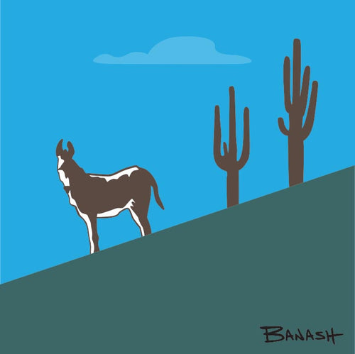 BURRO ~ SWITCHBACK ~ TOP ~ ARIZONA ~ 1:1
