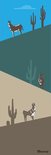 BURRO ~ CACTUS ~ SWITCHBACKS ~ 1:3